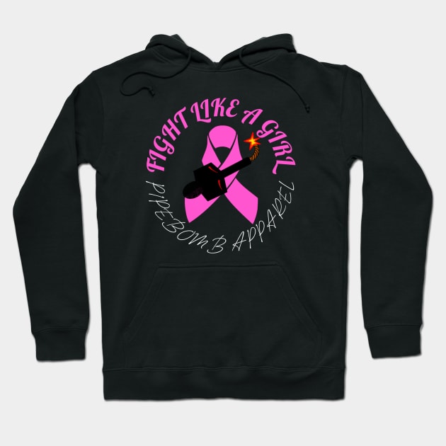 Breast Cancer Awareness Hoodie by Pipebomb Apparel